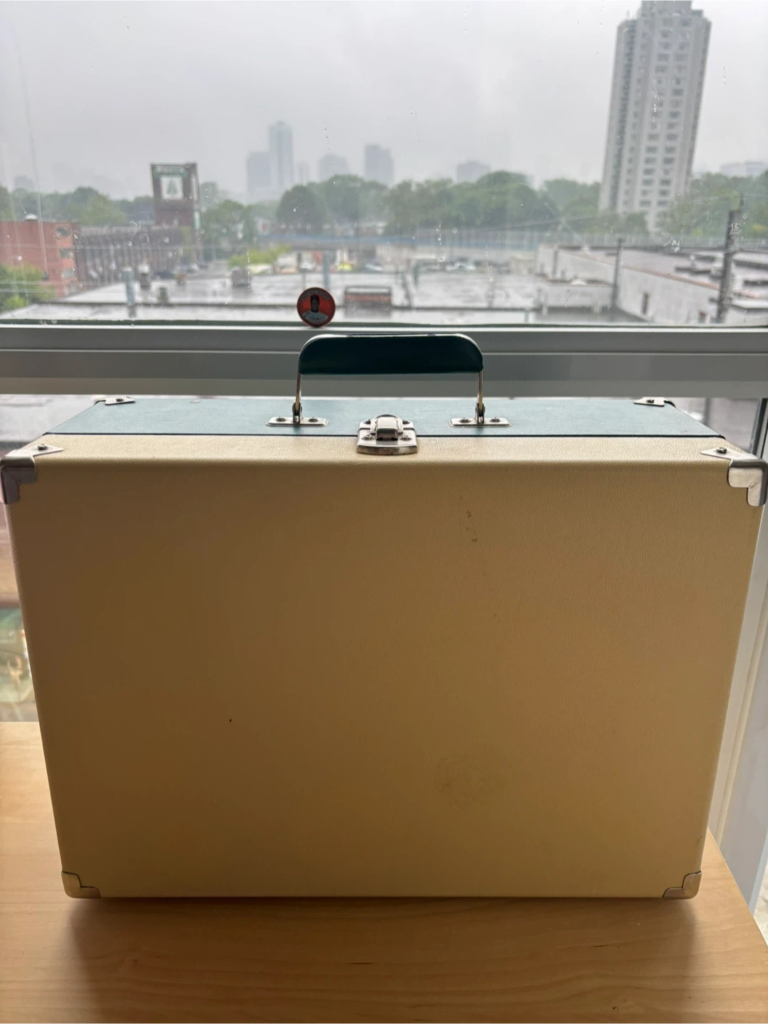 Crosley CR6249A Turntable Record Player - Teal/Cream - photo 2