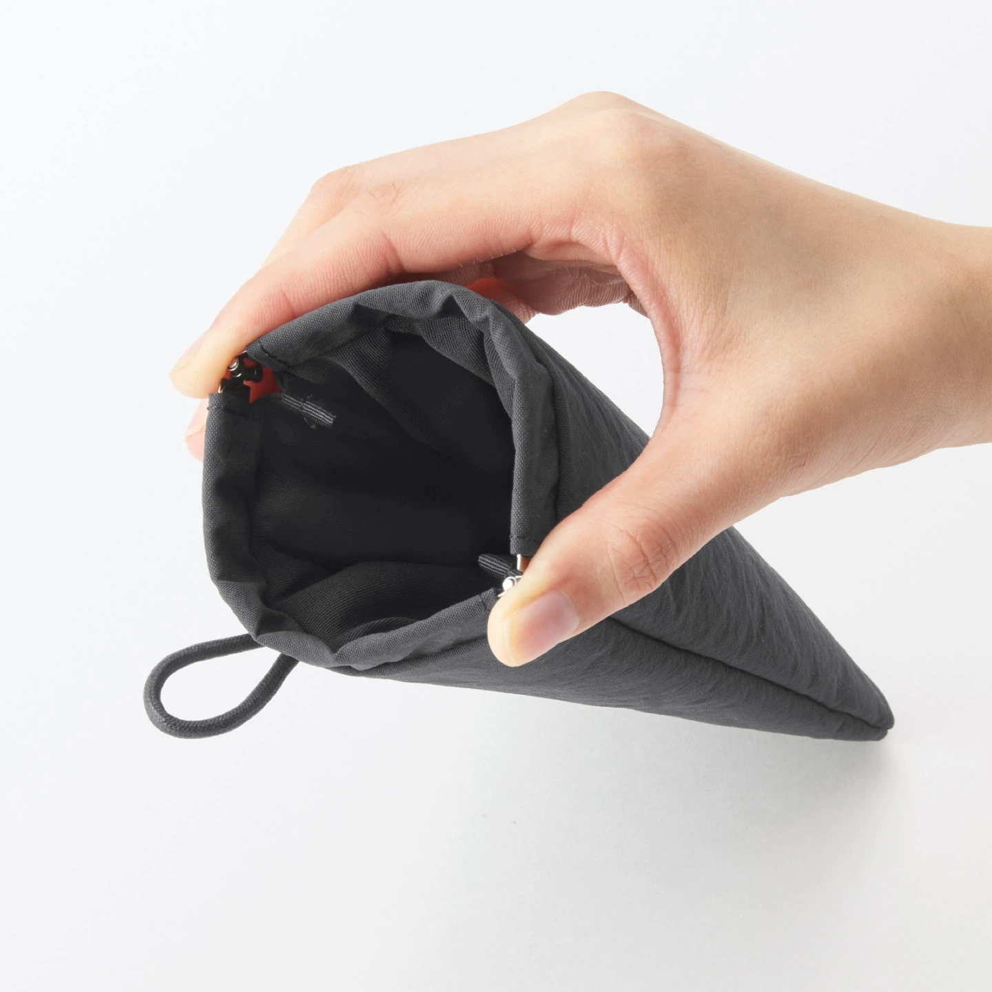 Muji Lightweight waterproof Glasses/Cosmetic Pouch_Black_NWT - photo 5