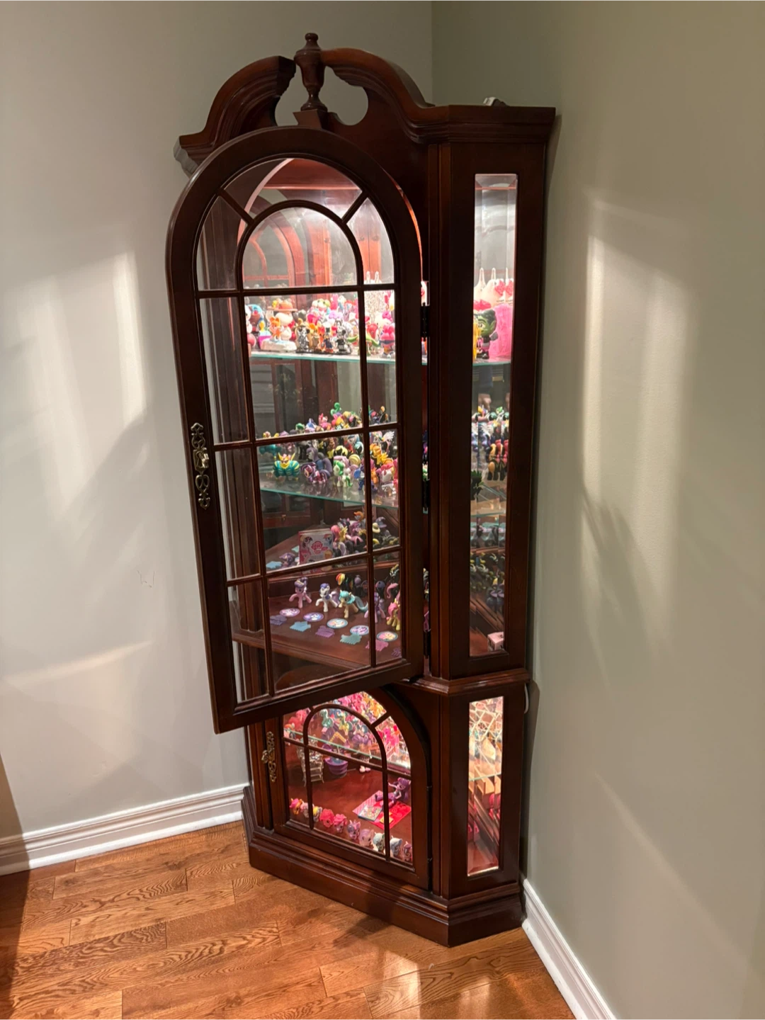 Corner Curio Display Cabinet - photo 2