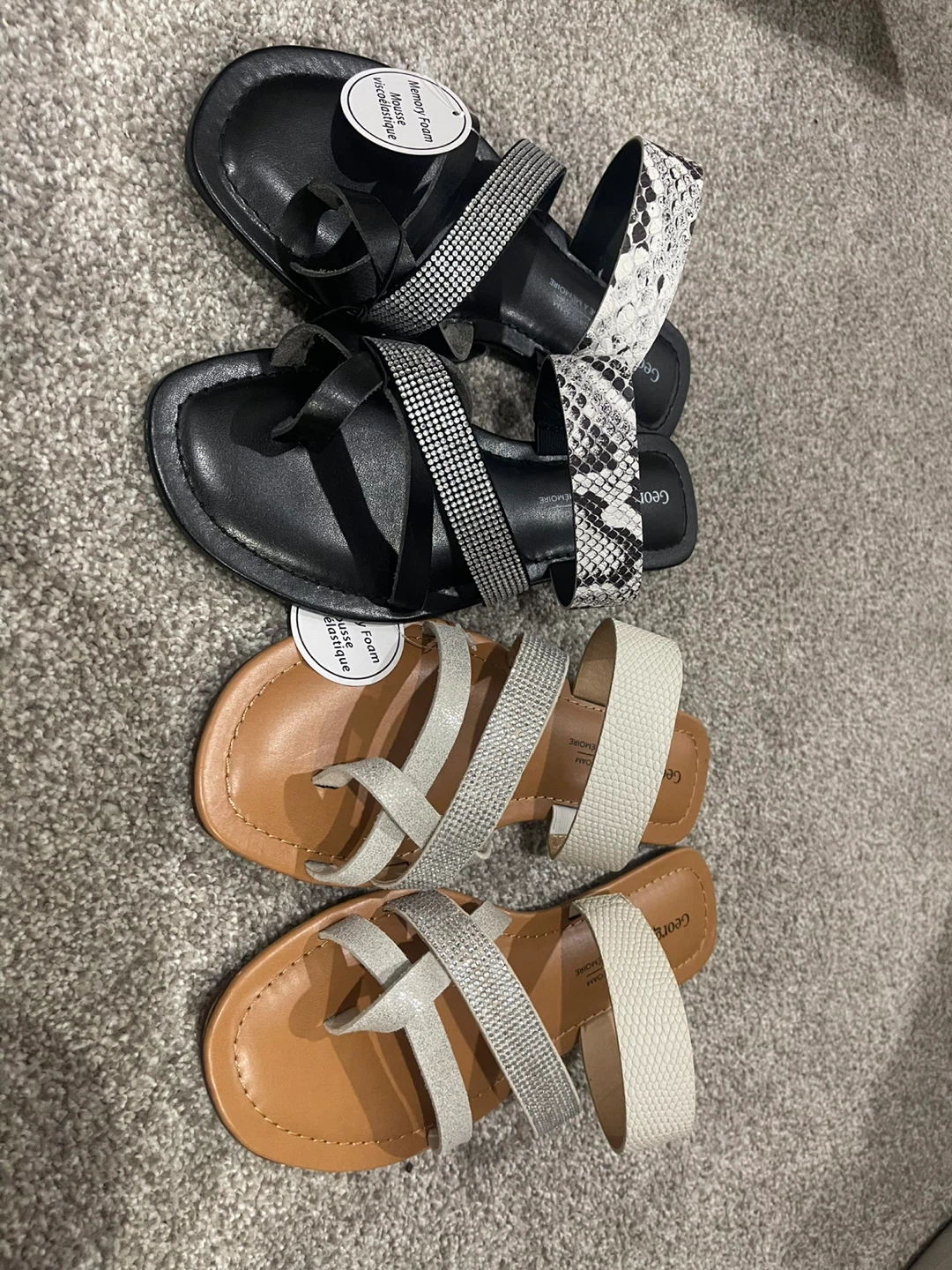 Women's Sandals - Size 7, 8
