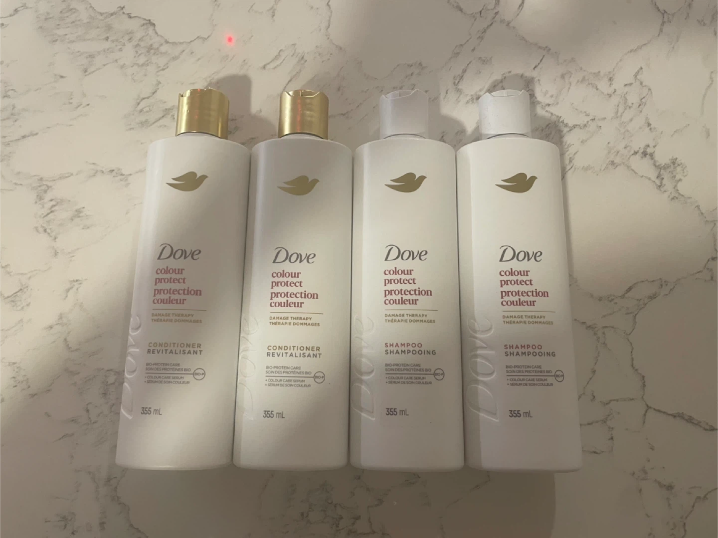 Dove Colour Protect Shampoo and Conditioner Bundle (4 x 355ml)