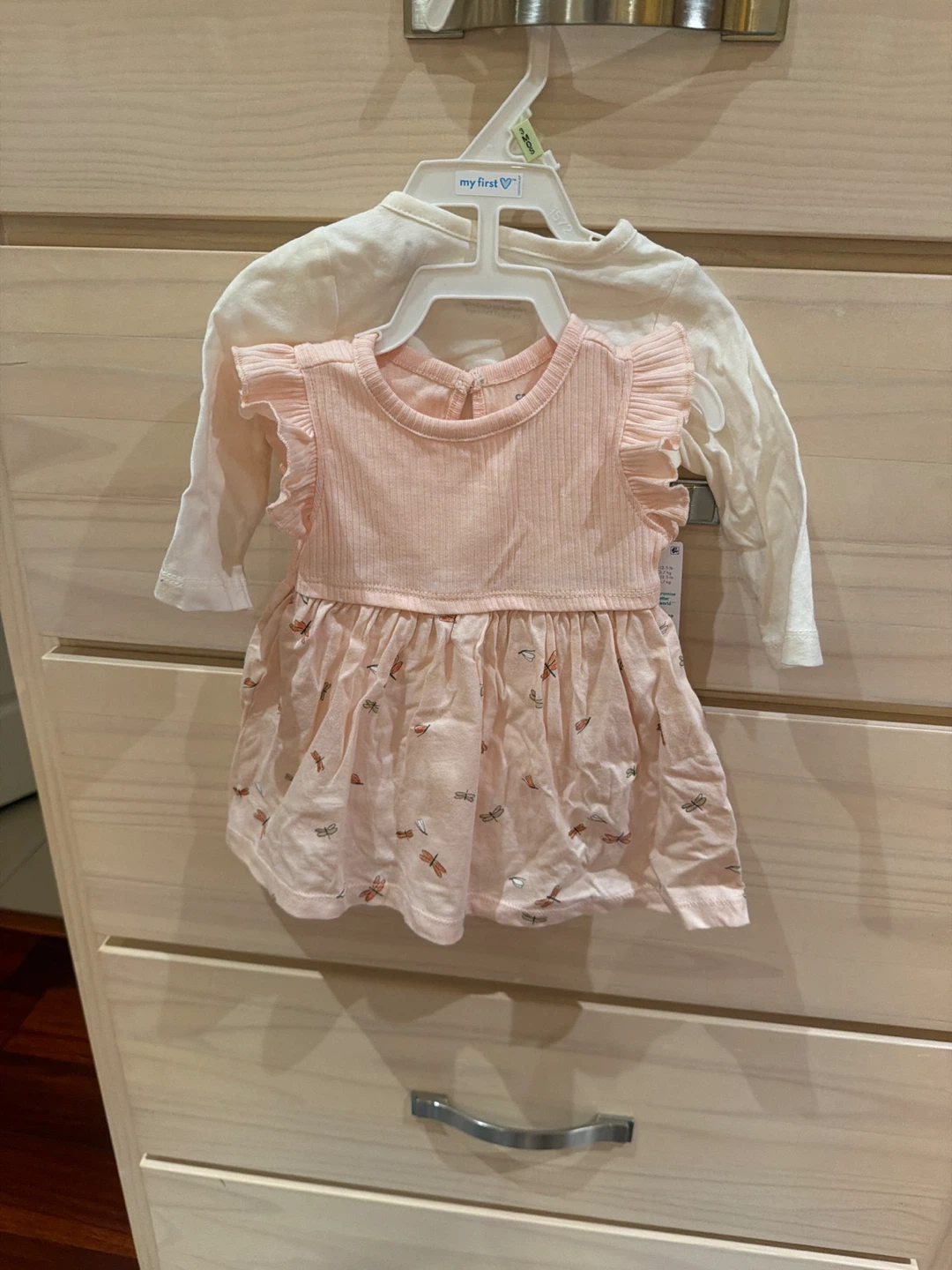 Carter's Baby 3m Bodysuit Dress & Cardigan Set - photo 2