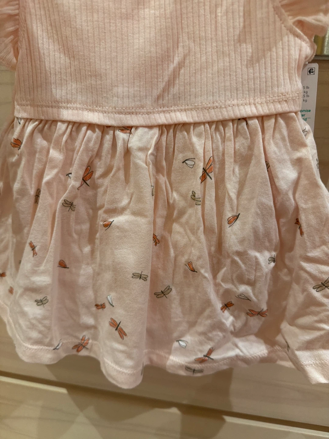Carter's Baby 3m Bodysuit Dress & Cardigan Set - photo 3