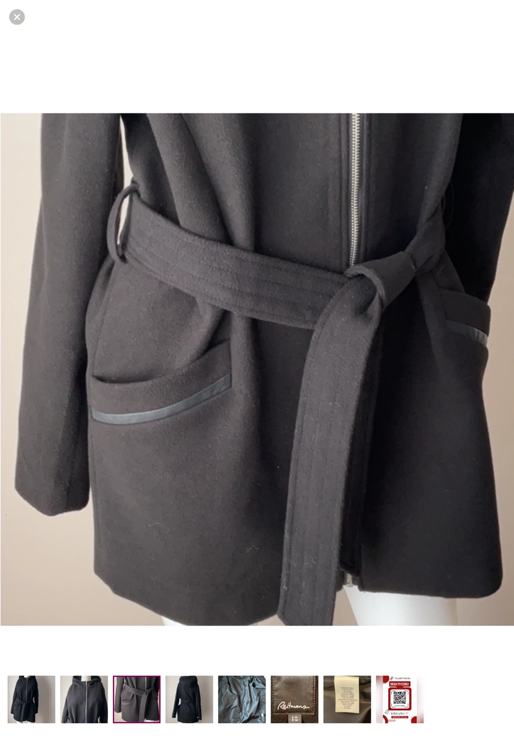 Reitmans Hooded Belted Coat - photo 3