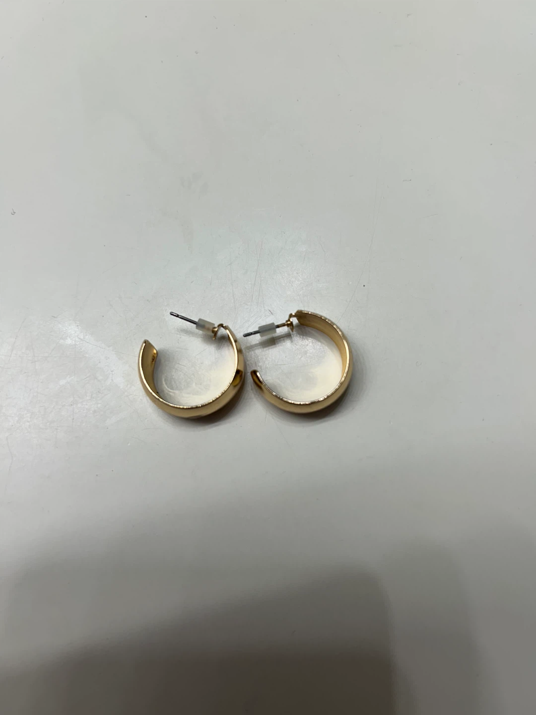 Gold Tone Hoop Earrings - photo 3