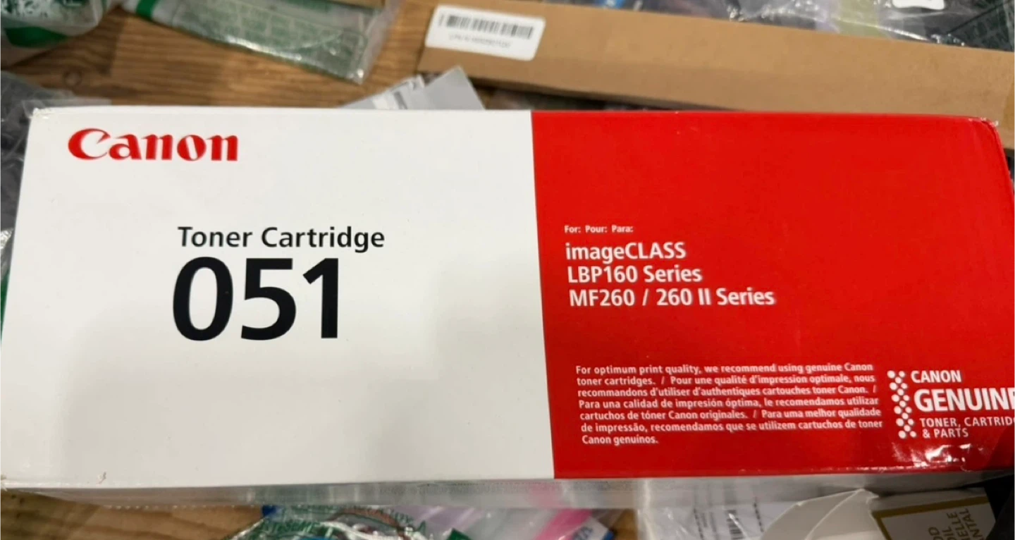 Canon 051 Toner Cartridge for ImageCLASS LBP160/MF260 Series - photo 4
