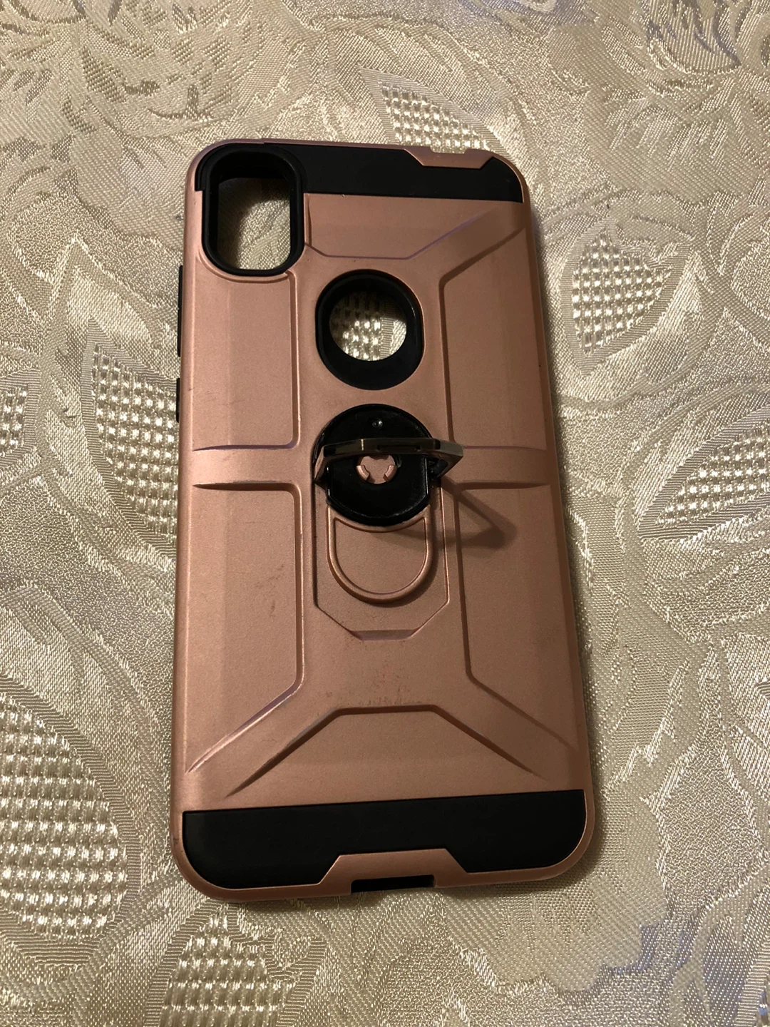 Rose Gold Phone Case with Ring Holder