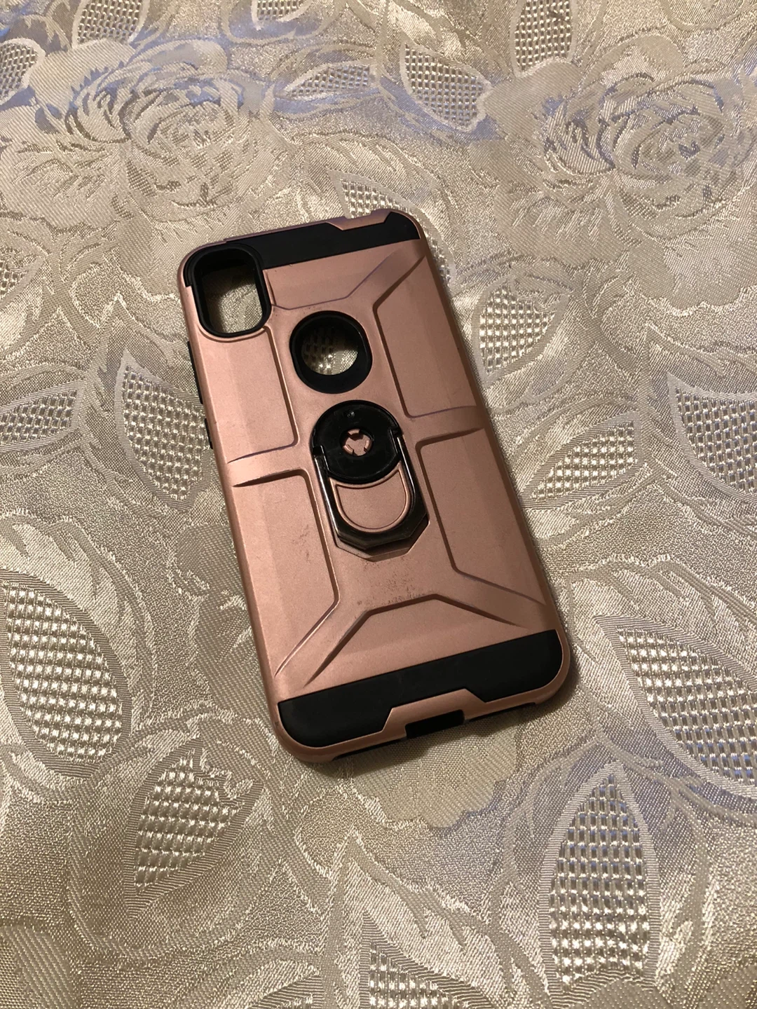 Rose Gold Phone Case with Ring Holder - photo 2