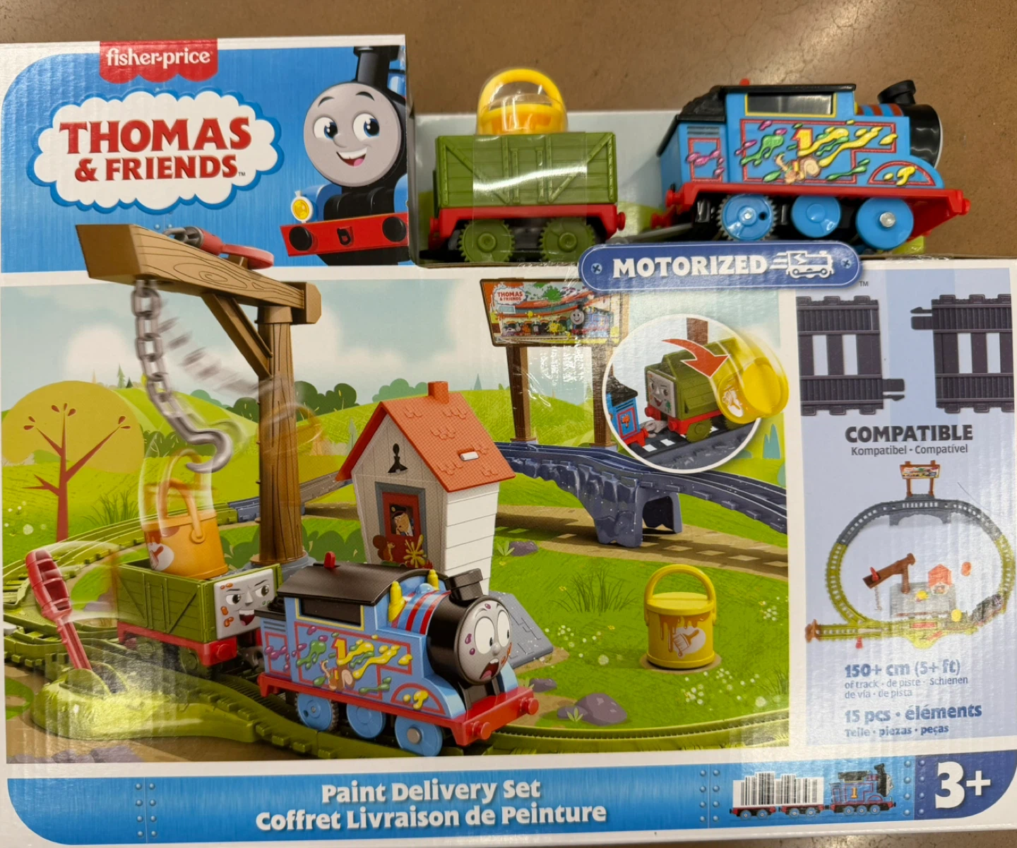 Fisher-Price Thomas & Friends Motorized Paint Delivery Set