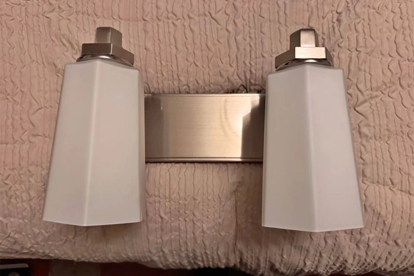 Restoration Hardware Brushed Nickel 2-Light Vanity Sconce - photo 3