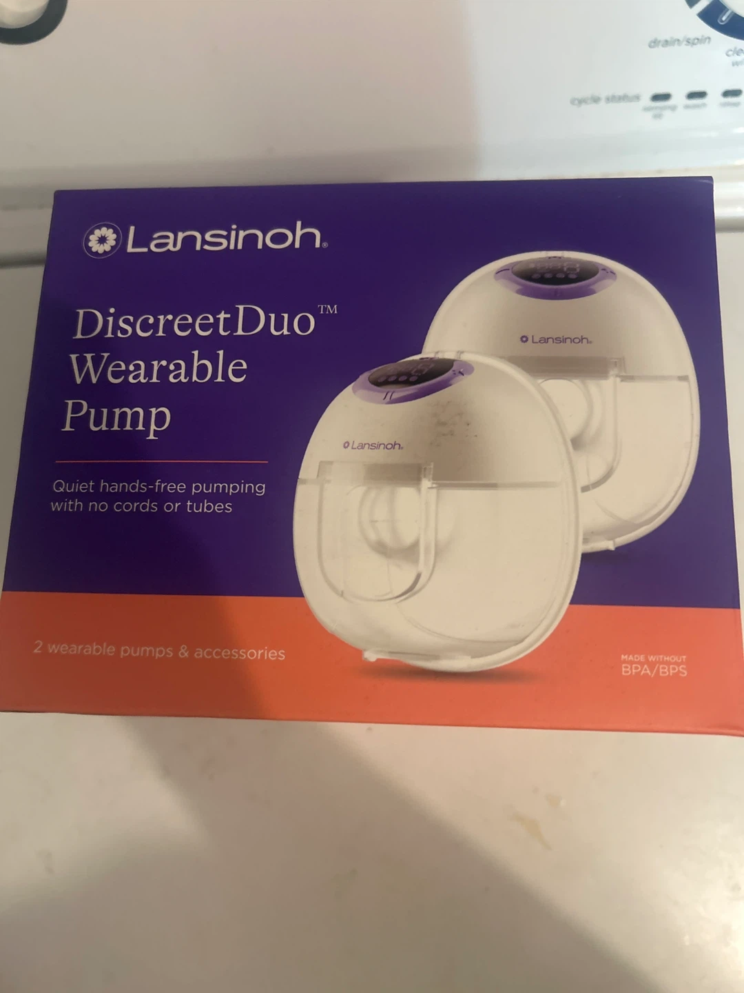 Lansinoh Discreet Duo Wearable Breast Pump