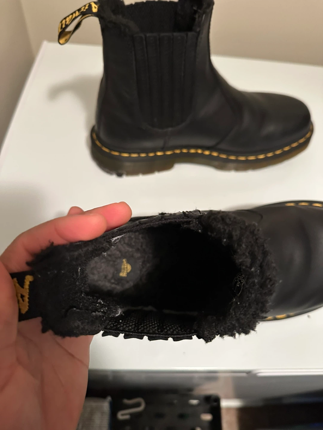 Dr. Martens Black Leather Chelsea boots 2976 - photo 3