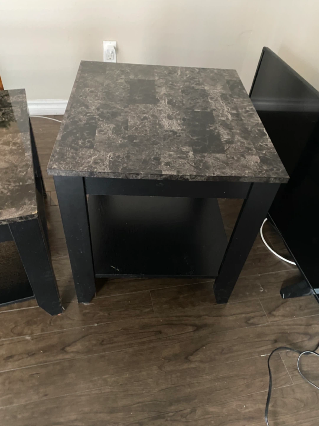 Coffee and End Tables with Shelf - photo 2