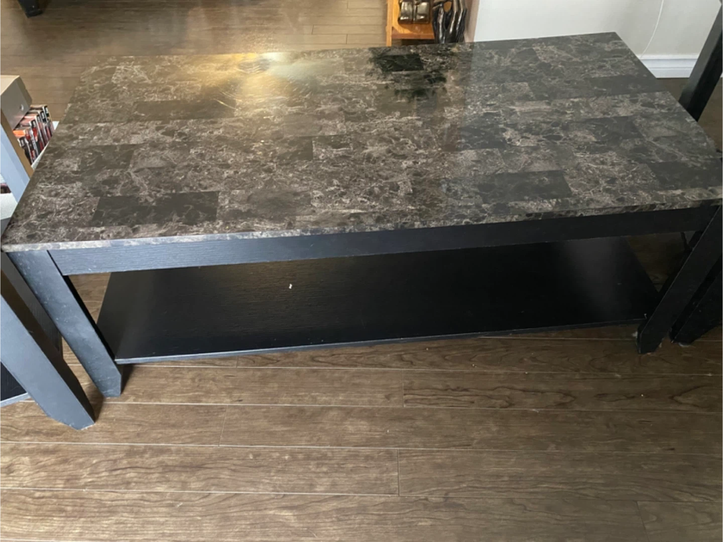 Coffee and End Tables with Shelf - photo 3
