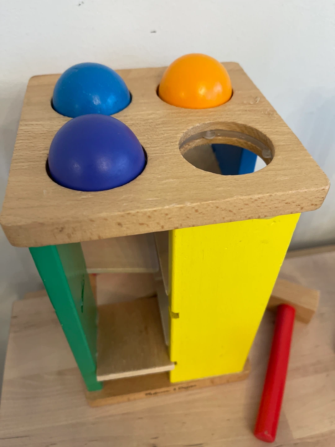 Melissa & Doug Wooden Ball Hammer Toy - photo 2