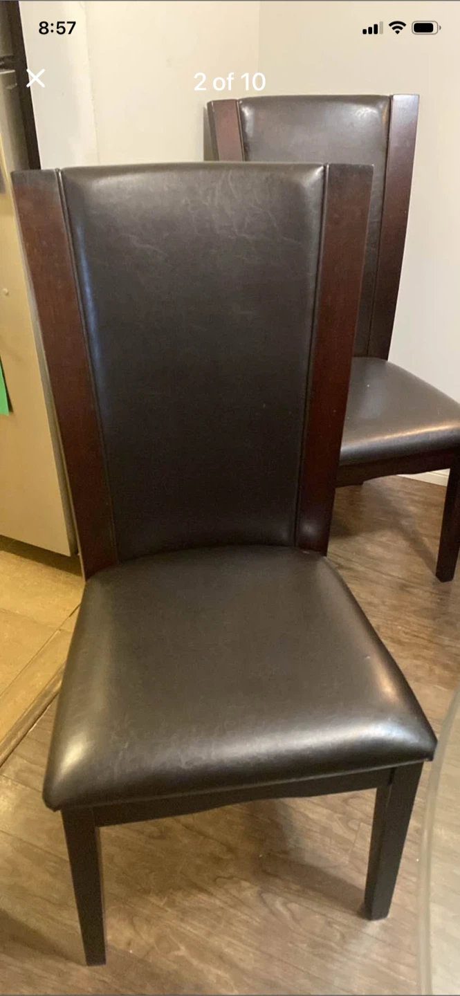 Dining table and Dining Chairs (Set of 4) - photo 2