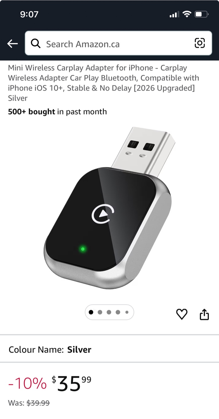 Carplay Wireless Adapter