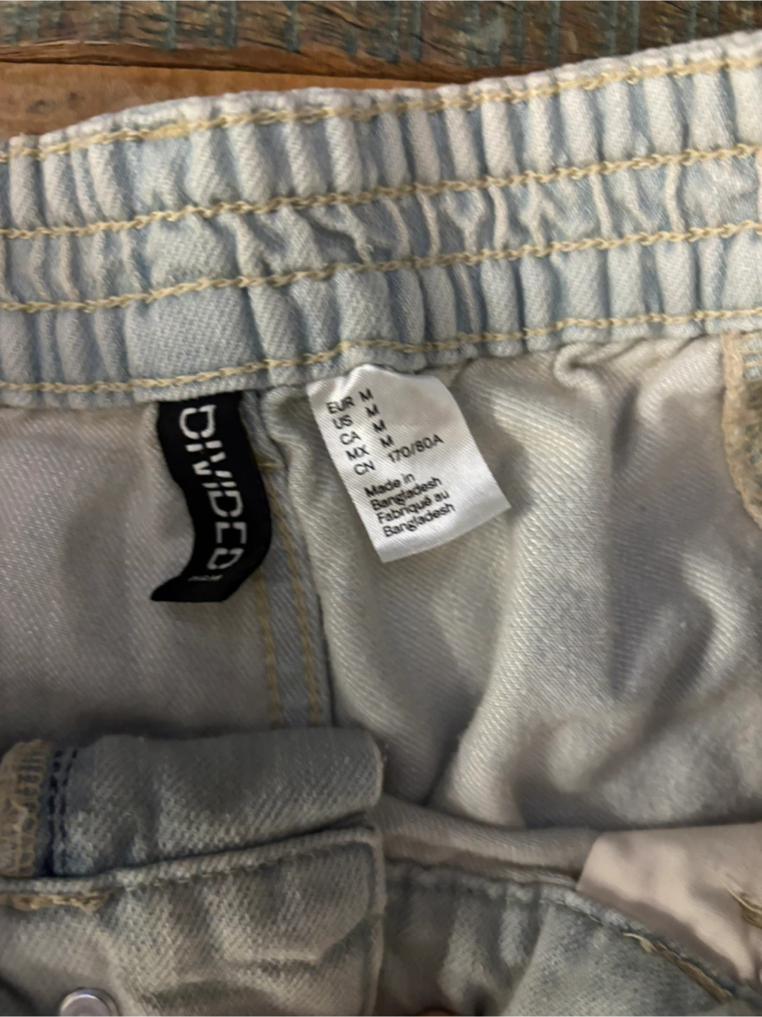 Divided by H&M Baggy Low Cargo Jeans - photo 2
