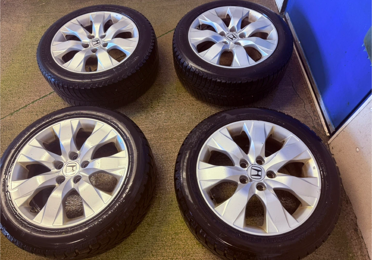 225-50-R17 winter Honda Rims