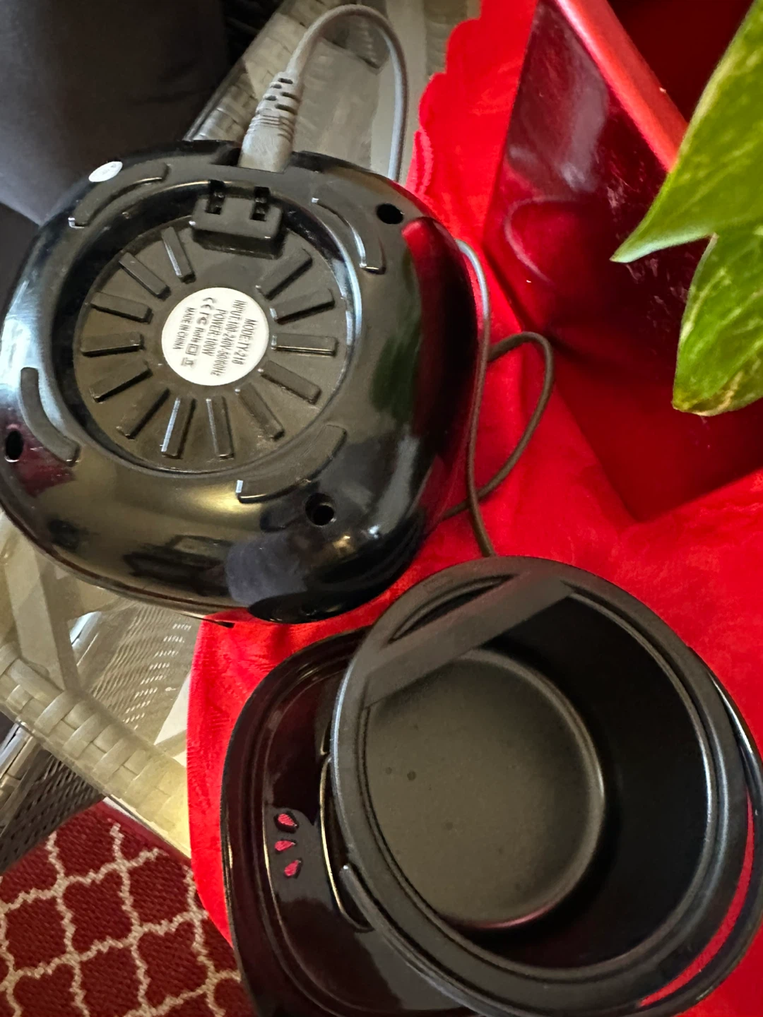 Black Wax Heater Pot - photo 4