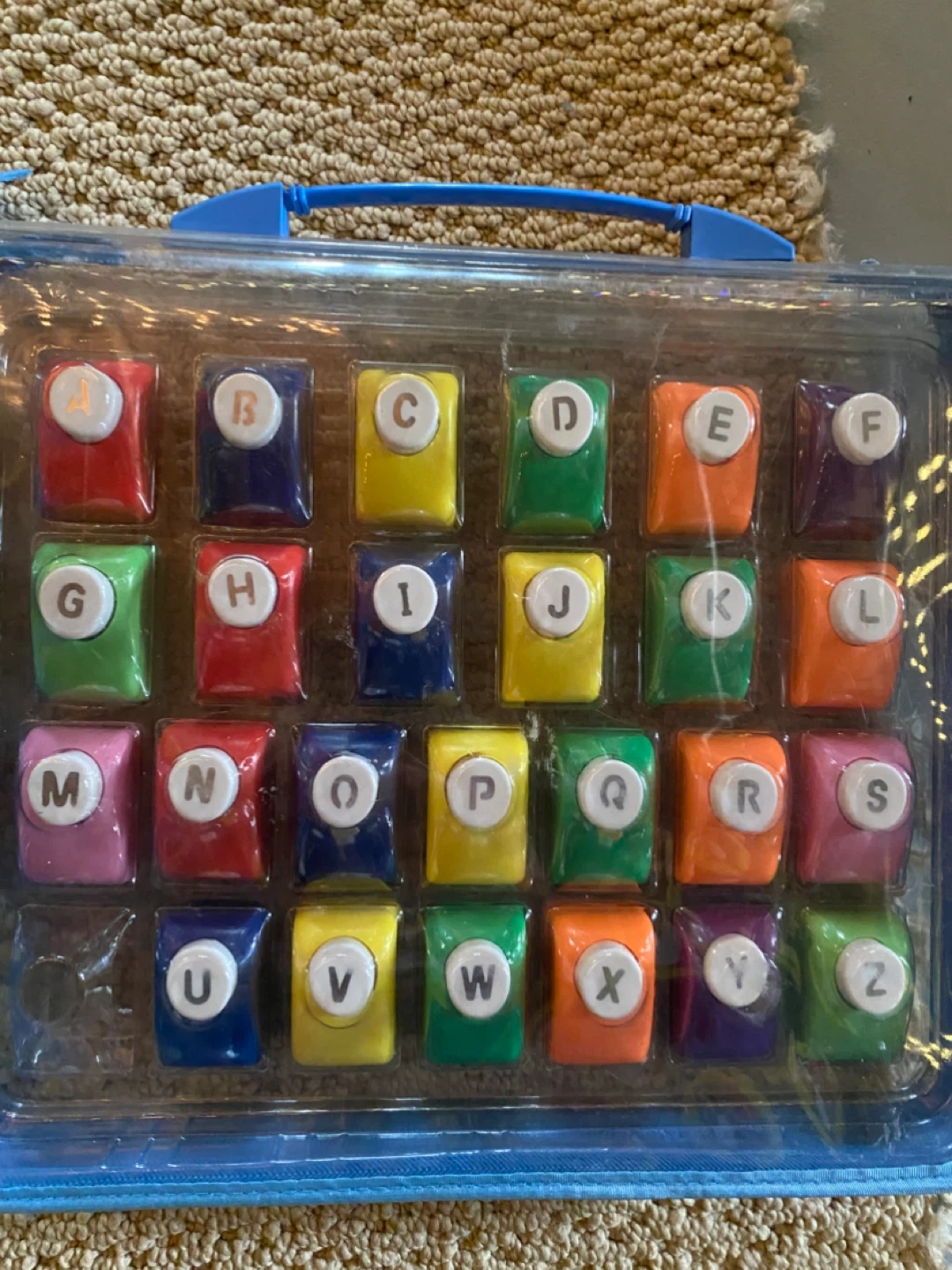 Alphabet Letter Punches Craft Set