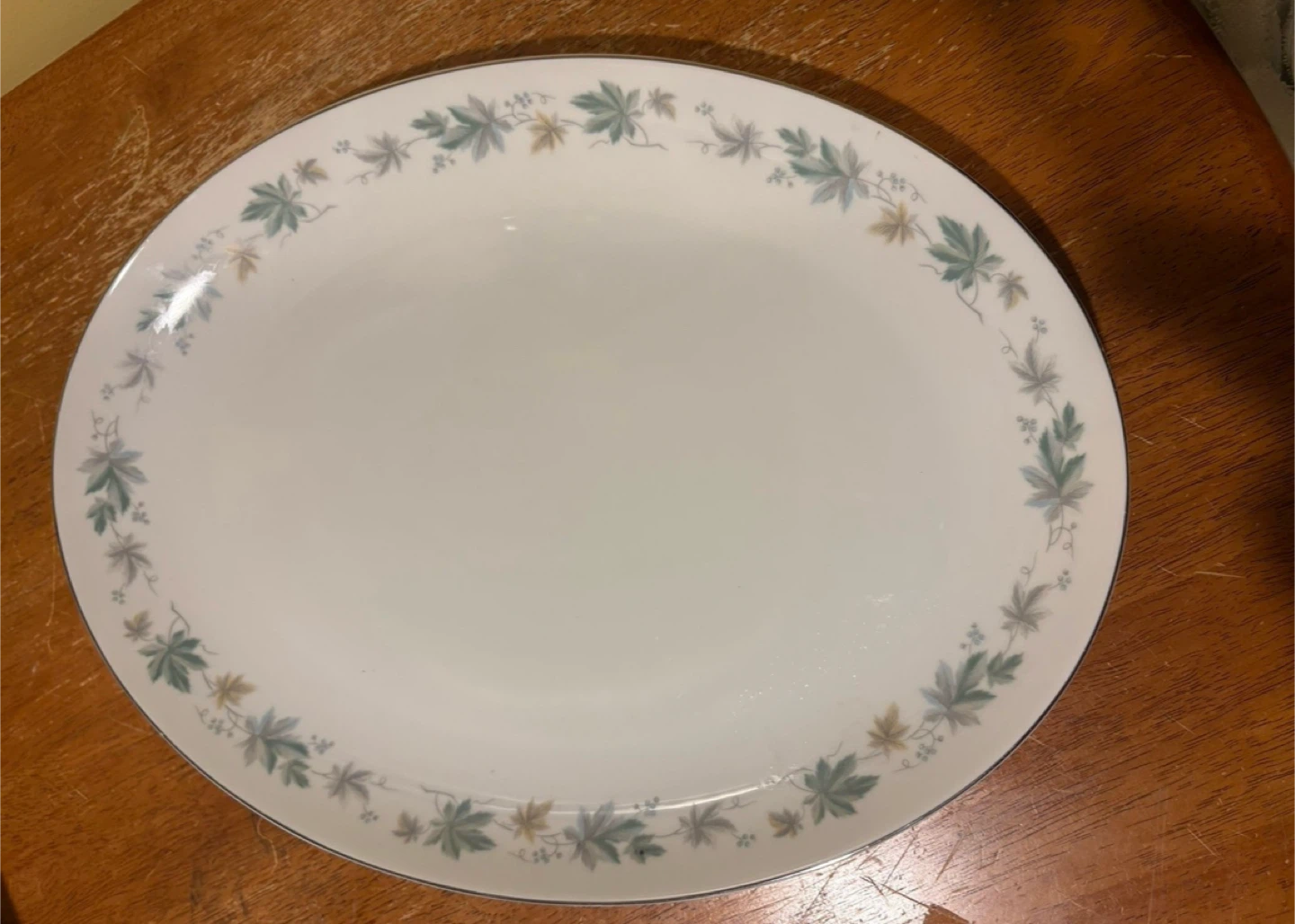 Fantasy by Rose China Japan 16" Oval Platter