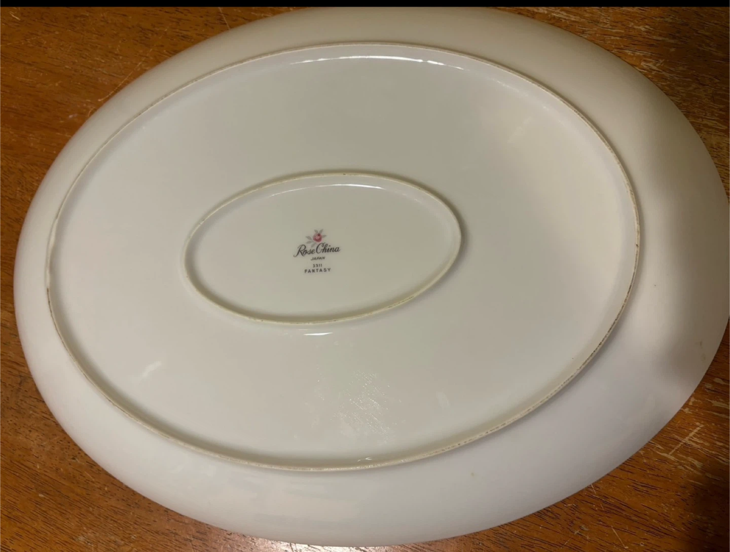 Fantasy by Rose China Japan 16" Oval Platter - photo 2