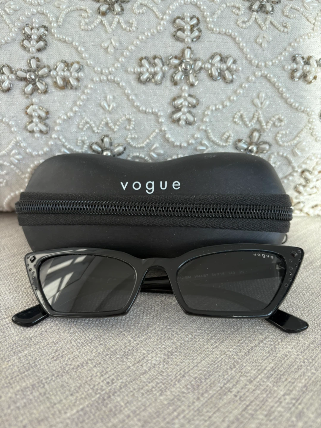 Vogue Cat Eye Sunglasses with Case