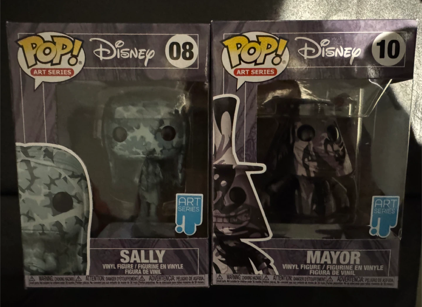 Funko Pop! Disney Art Series Sally & Mayor Vinyl Figures