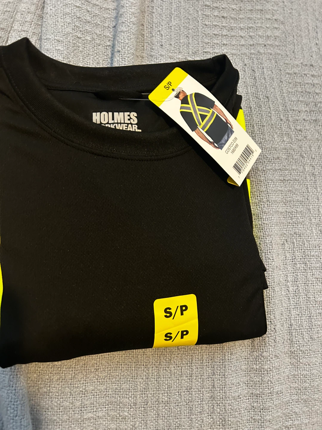 Holmes Workwear Black Safety T-Shirt - Small - photo 3