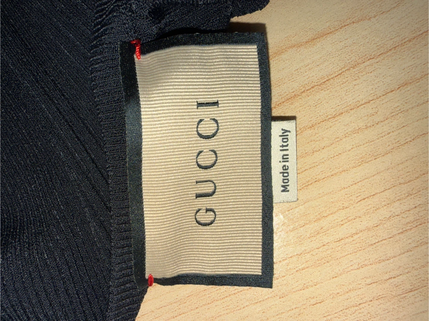 Gucci Black Ribbed Button Detail Sleeveless Dress Size M - photo 2