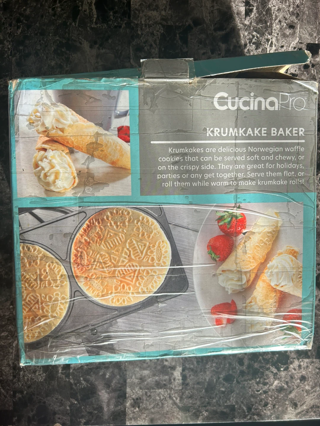 CucinaPro Krumkake Baker & Loilat Centrifugal juicer