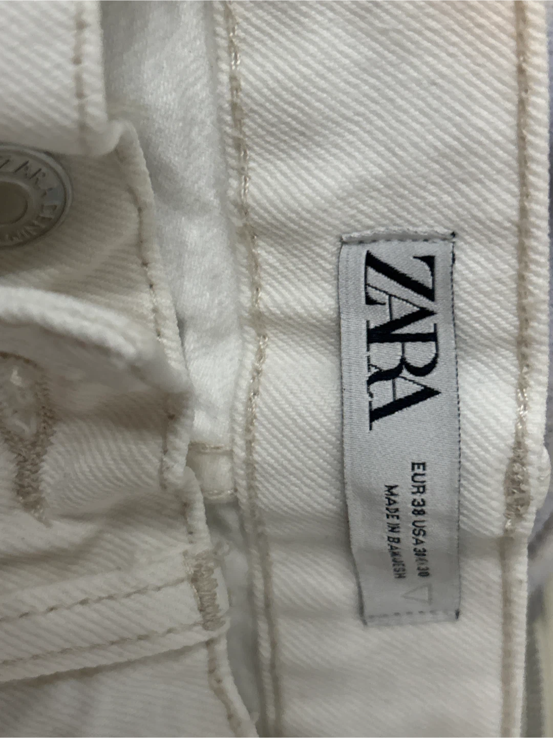 ZARA The 90's Slim Jeans - White - photo 2