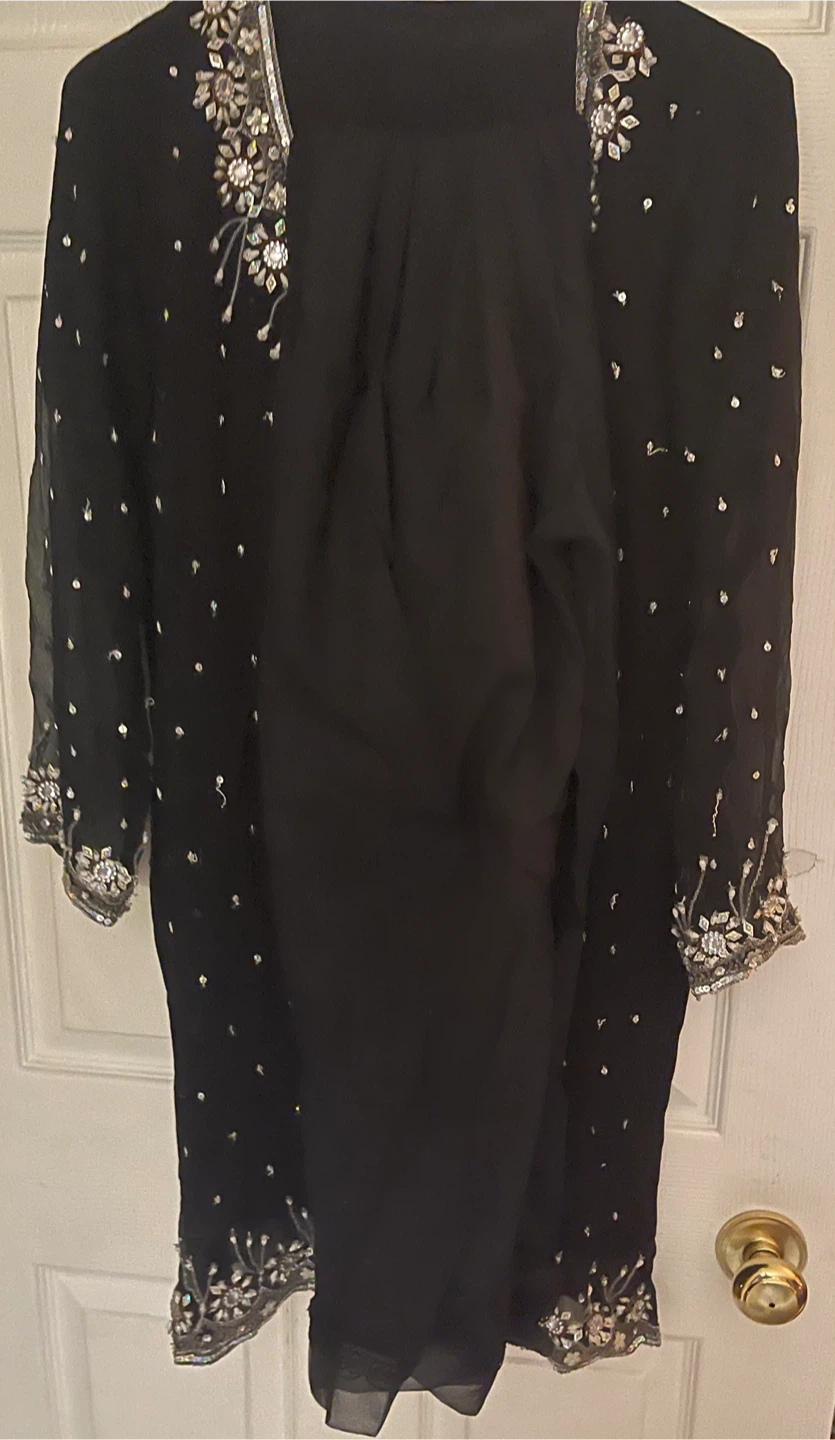 Black Embellished Kurti