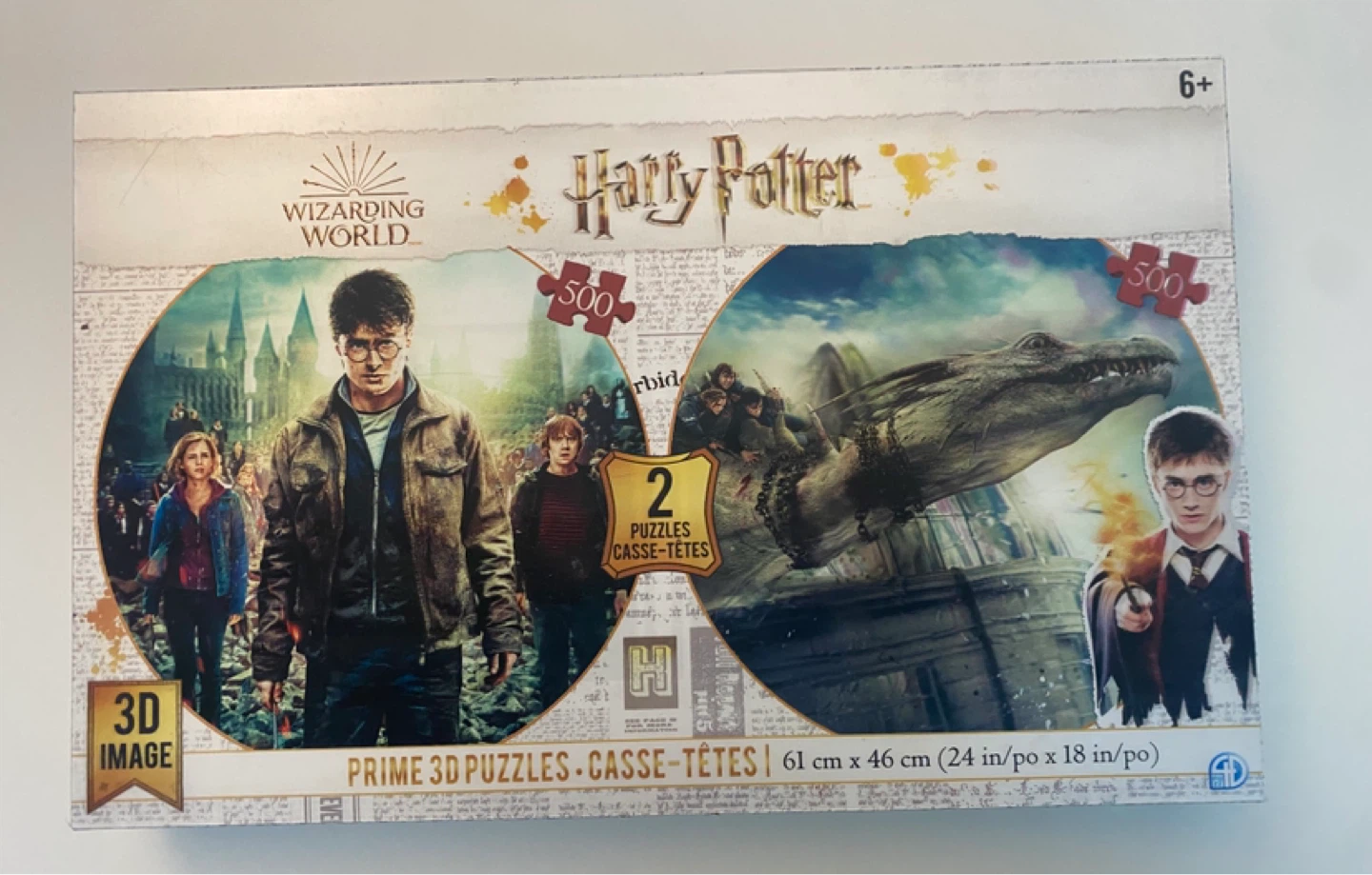 Harry Potter 3D Puzzles (2 Pack)