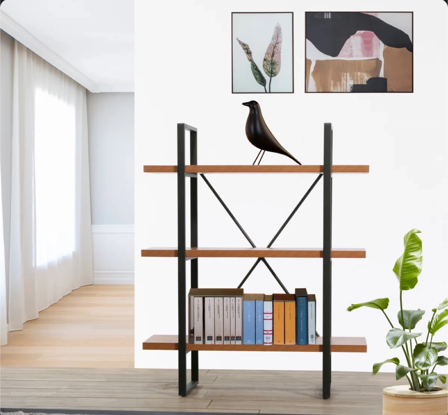 Etagere Bookcase - 3 Shelf