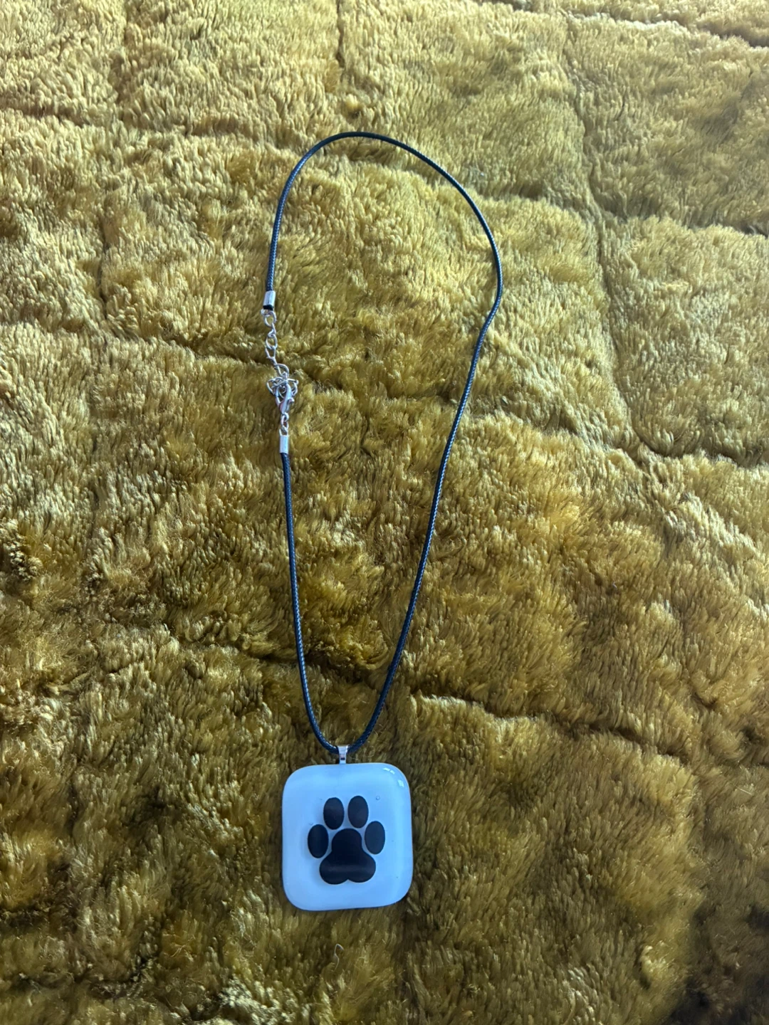 Paw Print Pendant Necklace