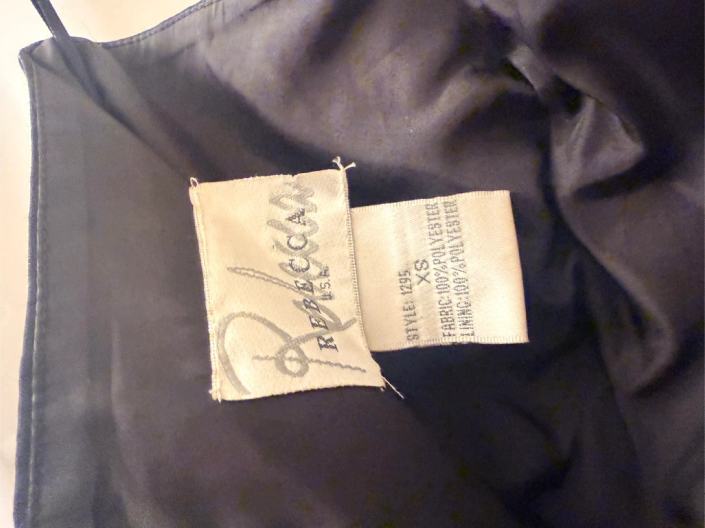 Rebecca U.S.A. Black Beaded Strapless Dress - Size XS - photo 5
