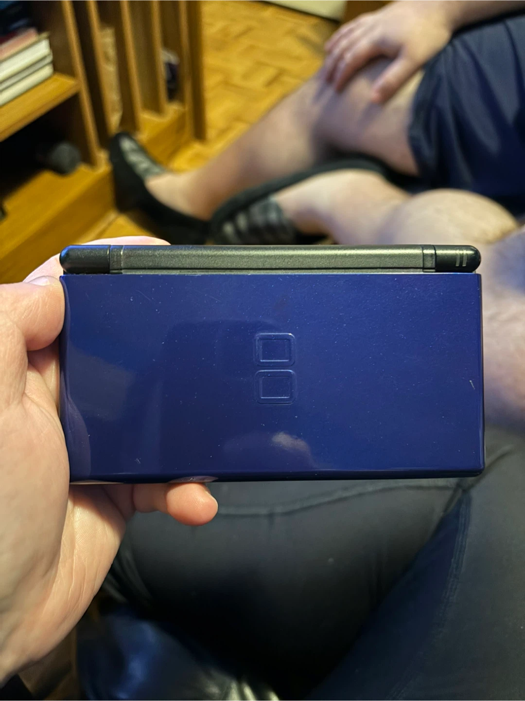 Nintendo DS Lite untested cobalt blue complete console