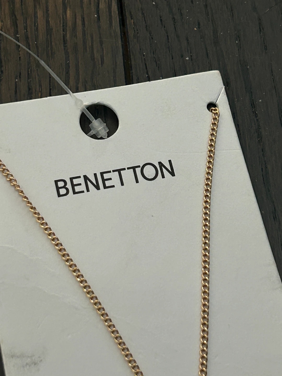 Italian Benetton Red Pendant Necklace (New never been Used) - photo 3