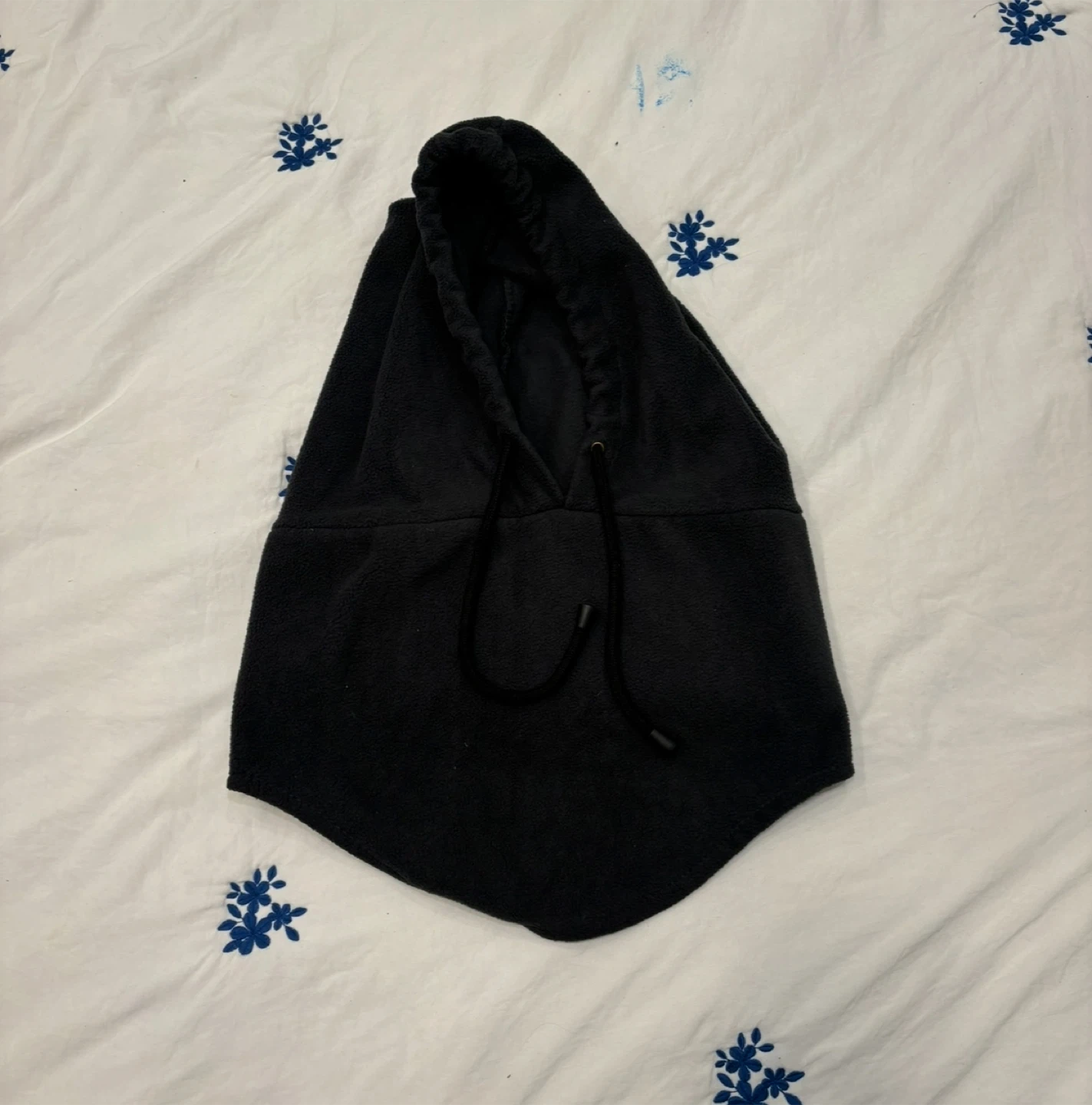 Black Fleece Hood Balaclava - photo 3