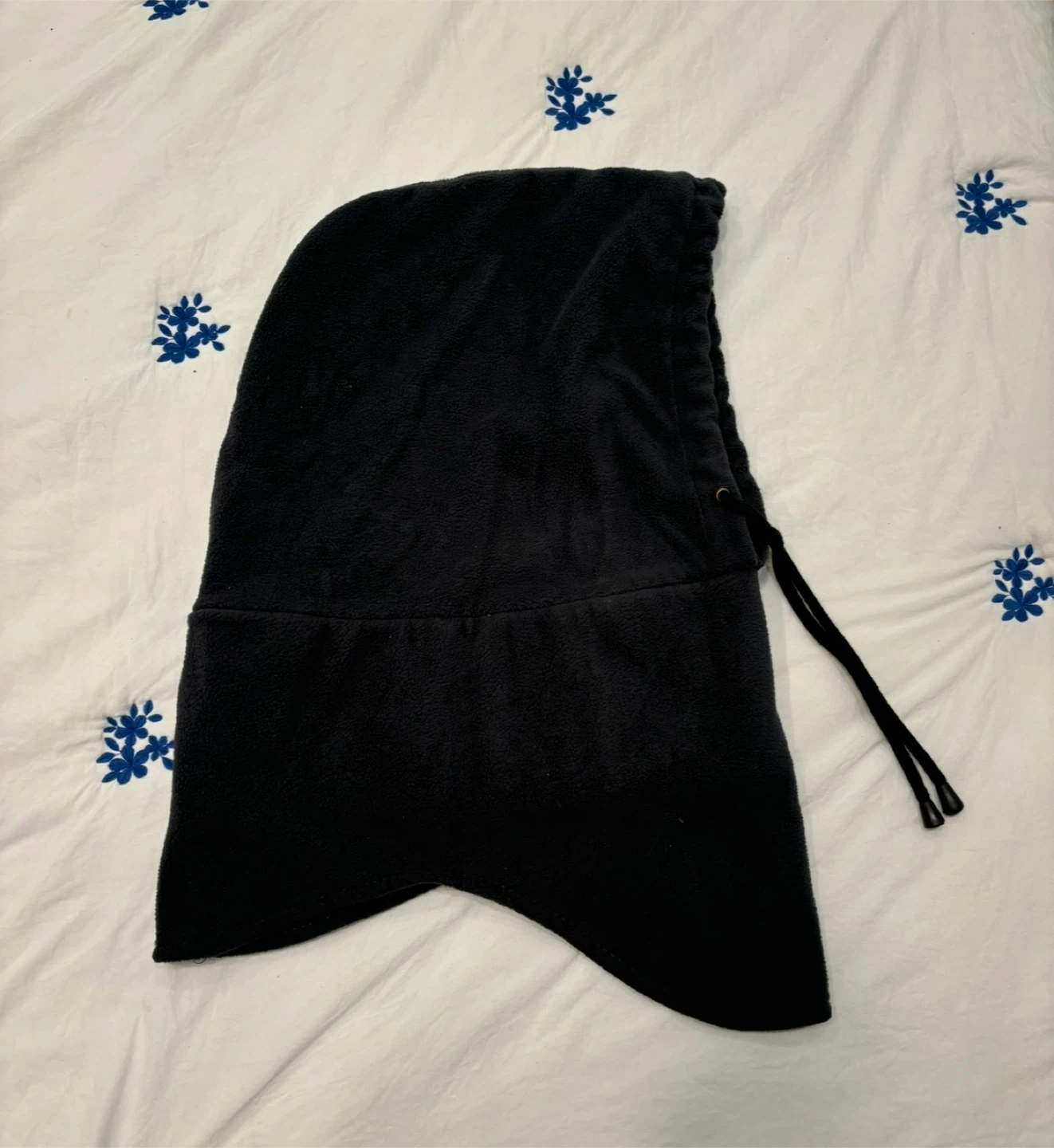 Black Fleece Hood Balaclava - photo 2