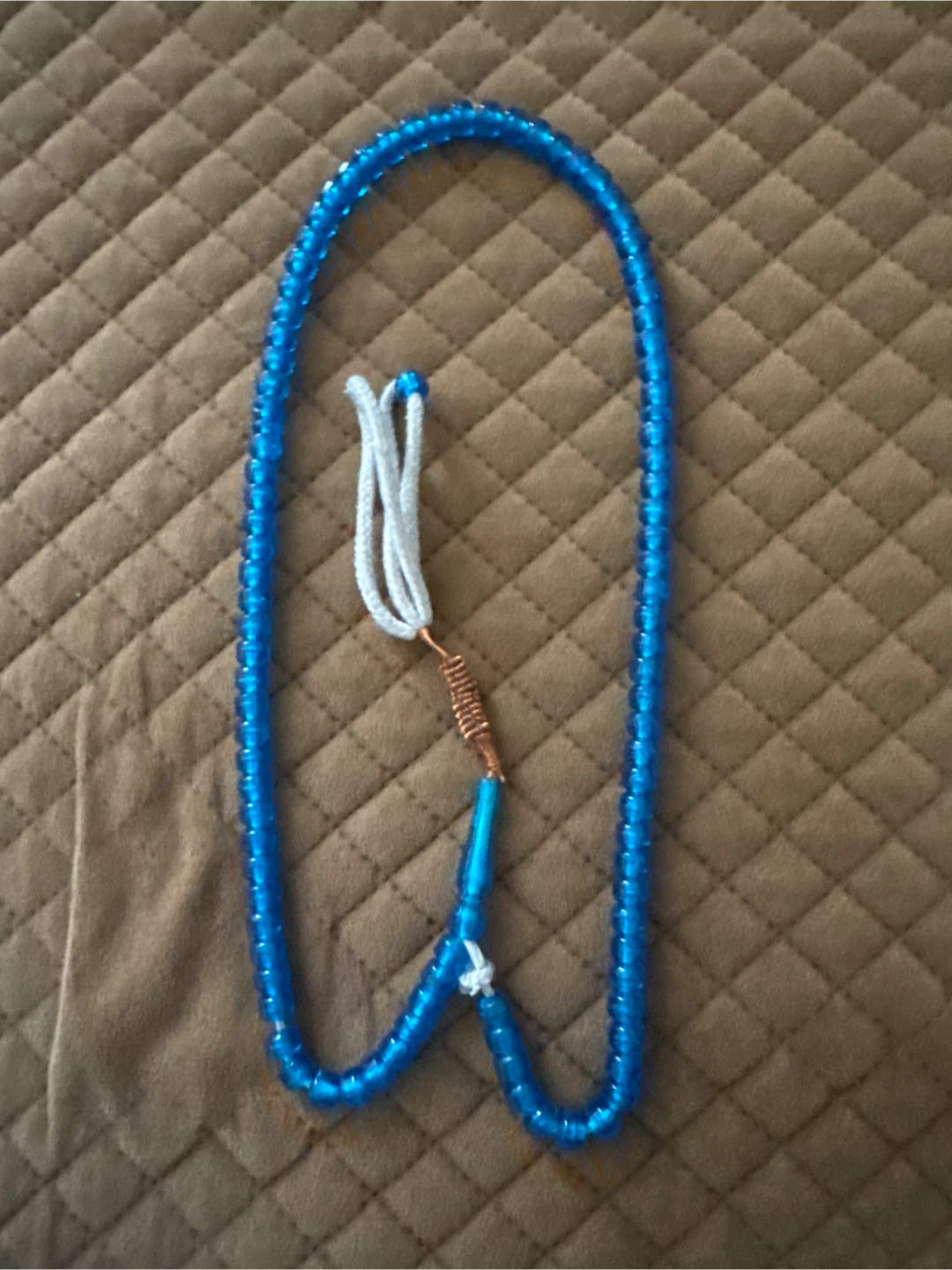 Blue Beaded Tasbih/Prayer Beads - photo 3