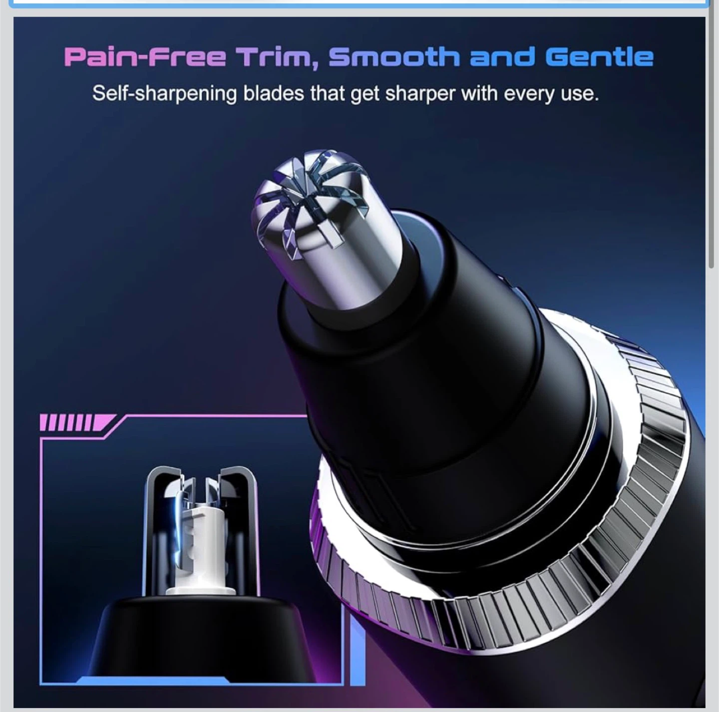 Rechargeable Nose Hair Trimmer - photo 2