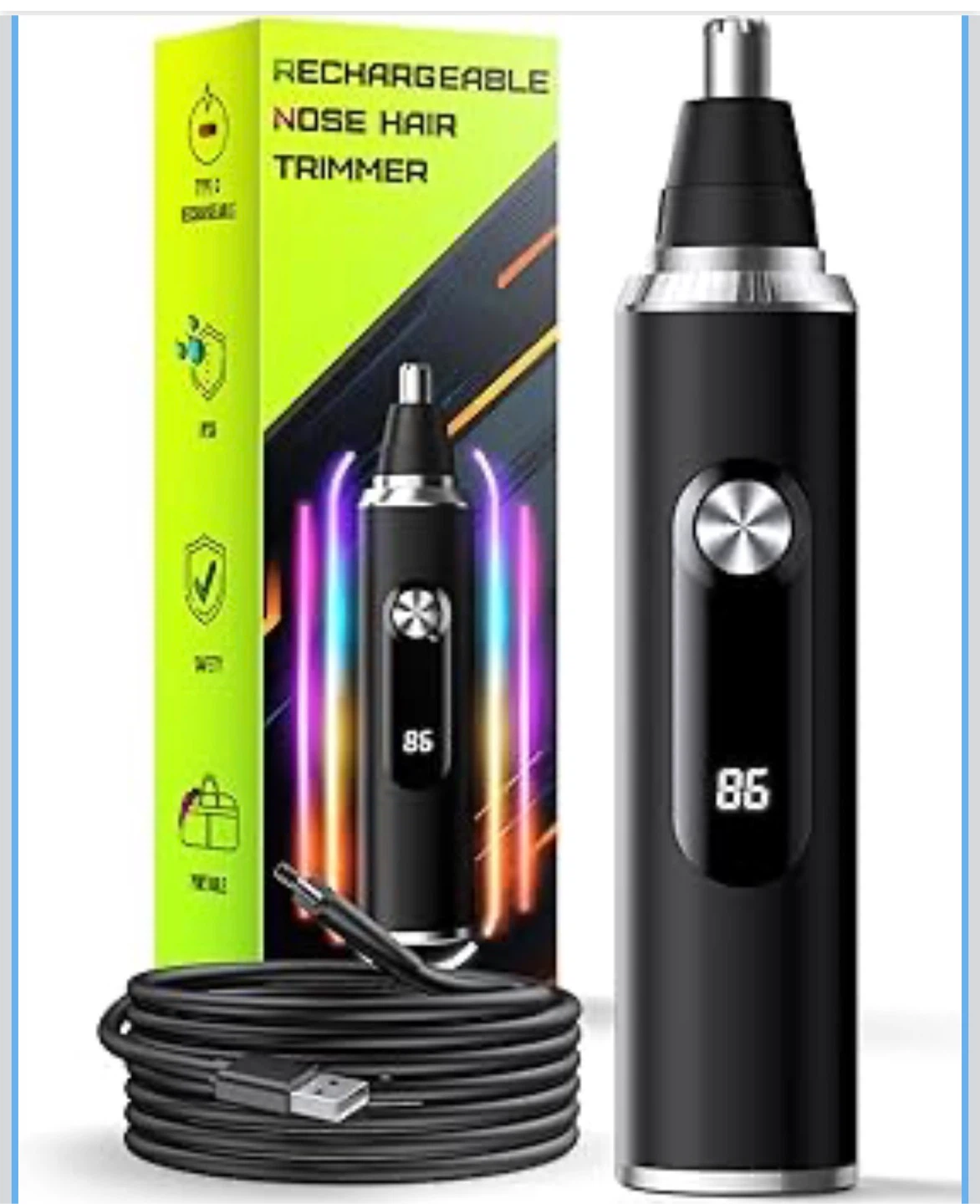 Rechargeable Nose Hair Trimmer