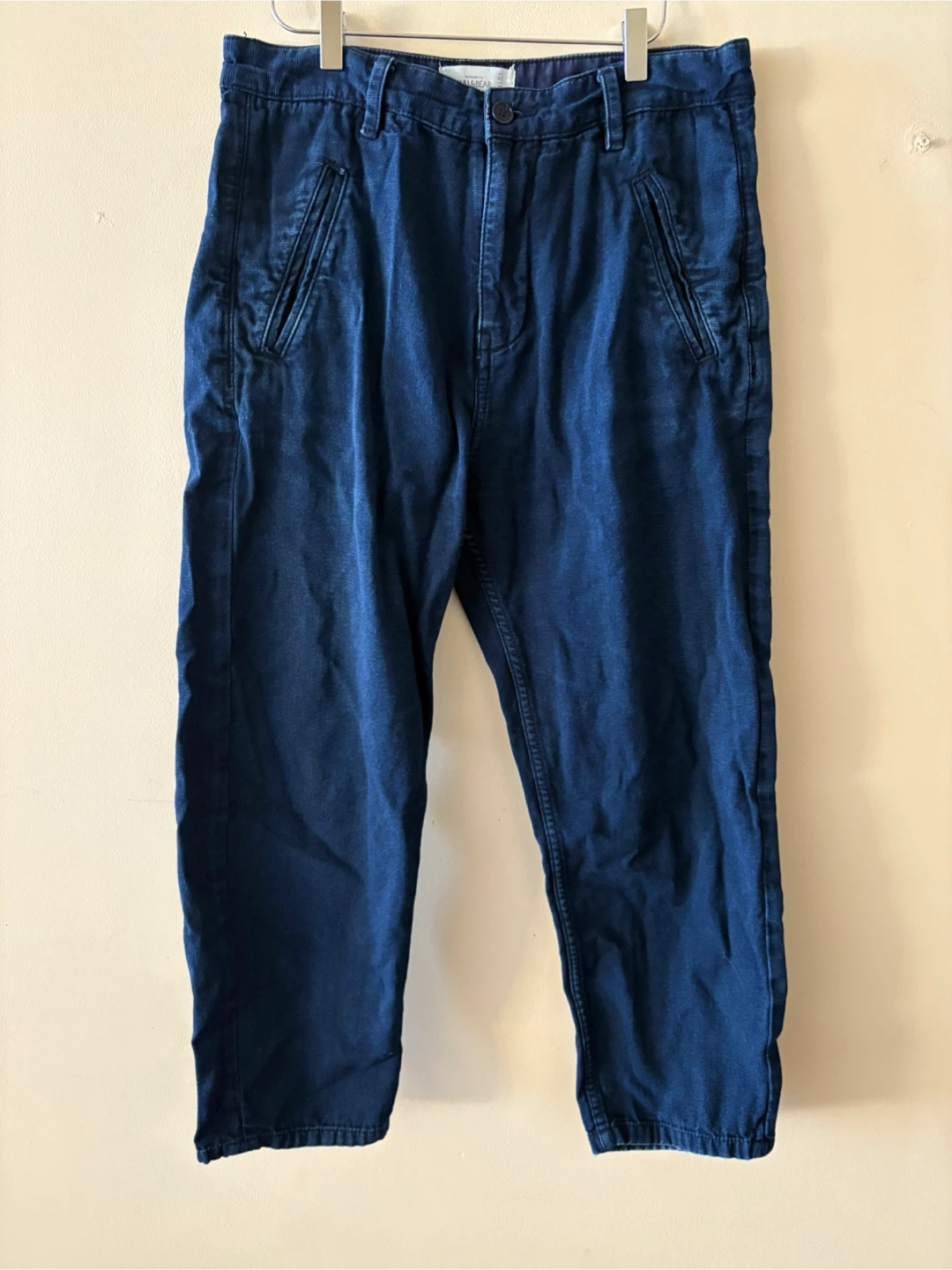 Pull & Bear Blue Denim Pants - Size 32