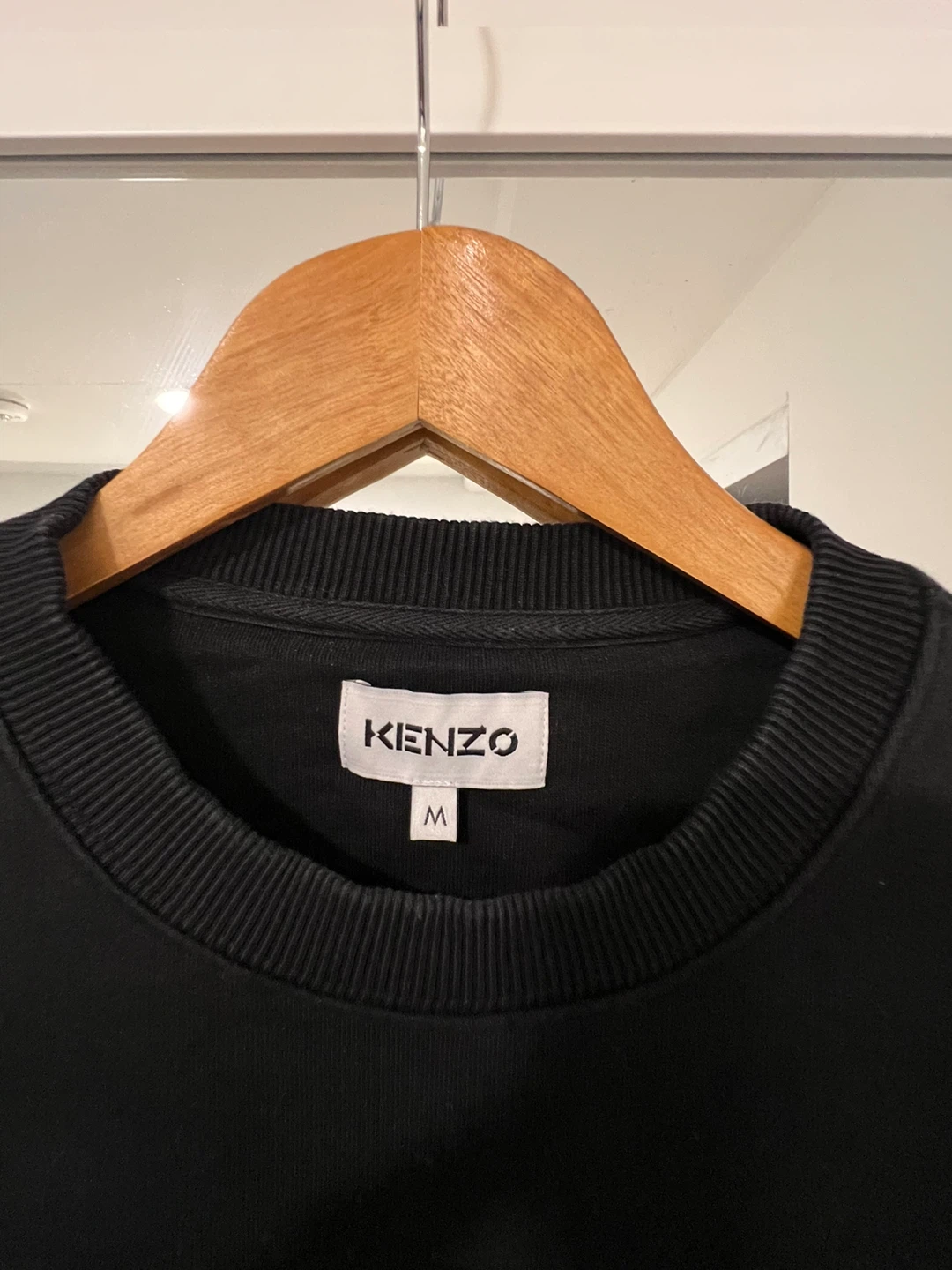 KENZO Black Tiger Sweatshirt Size M - photo 3