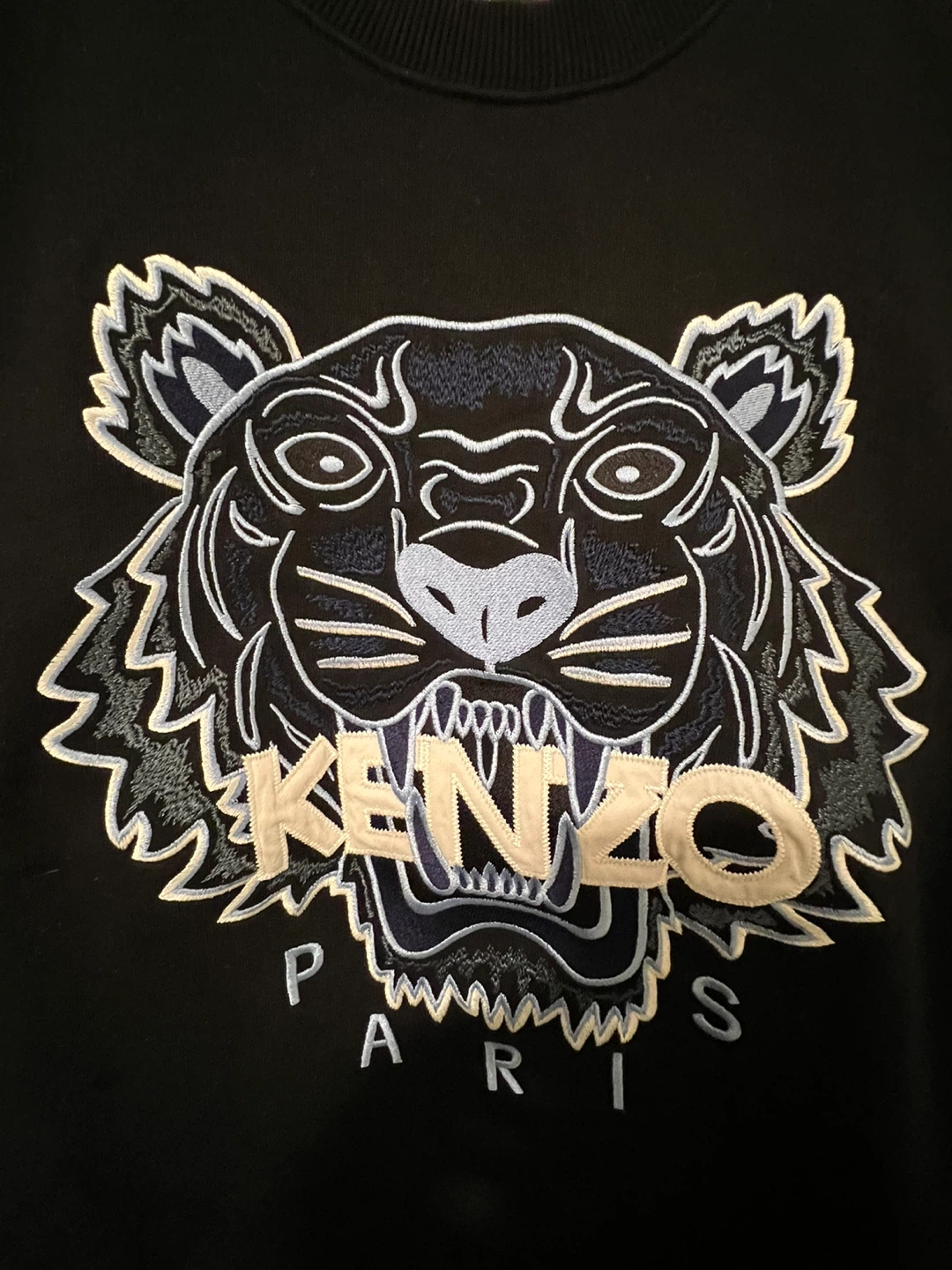 KENZO Black Tiger Sweatshirt Size M - photo 5