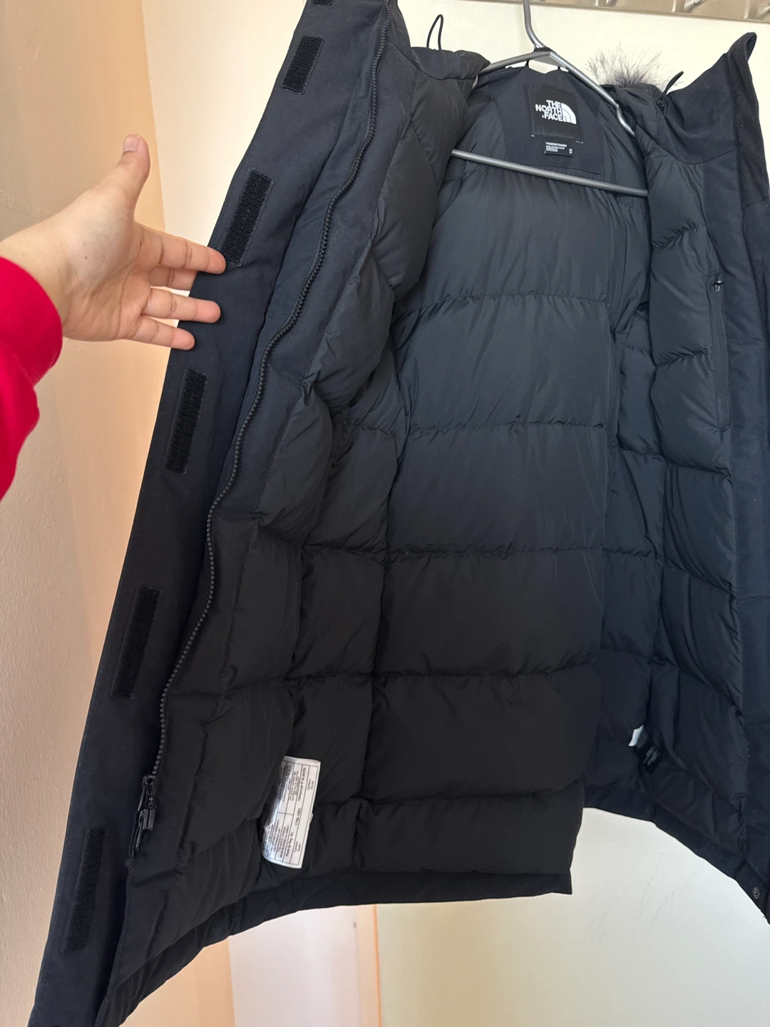 The North Face Arctic Black Parka with Faux Fur Hood - photo 5