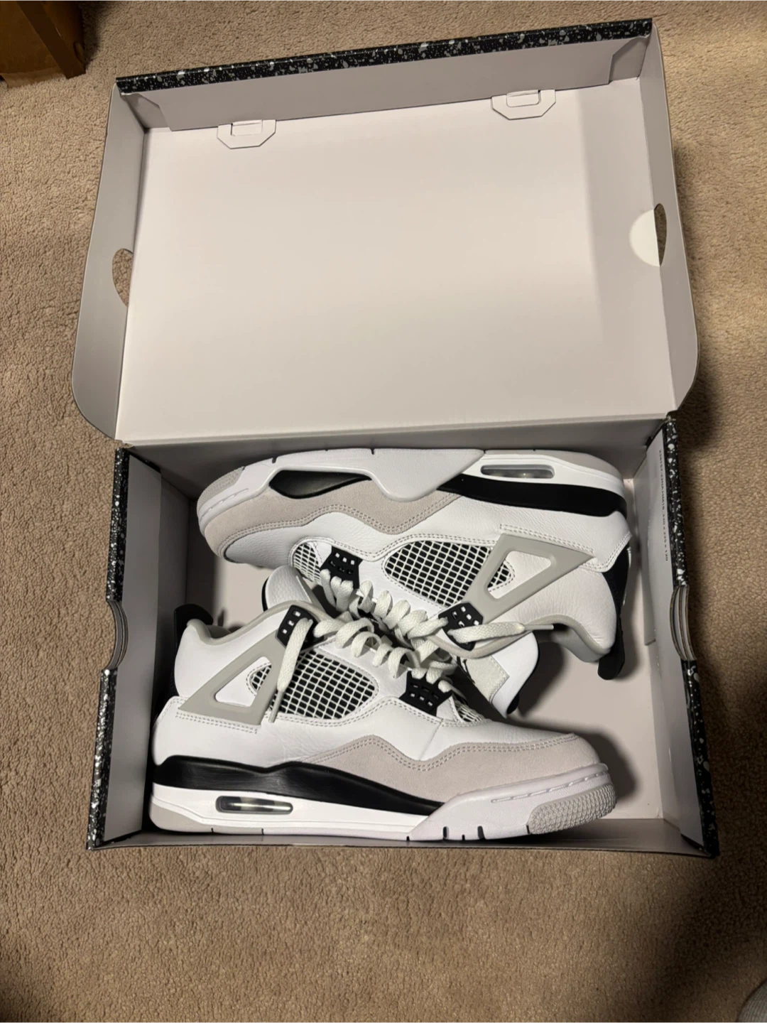 Air Jordan 4 Retro “Military Black” Men's Size 9 - photo 4